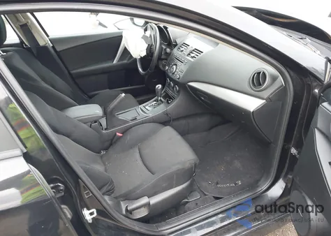 2012 Mazda Mazda3 I Touring z USA, uszkodzony, nr VIN JM1BL1L88C1695651